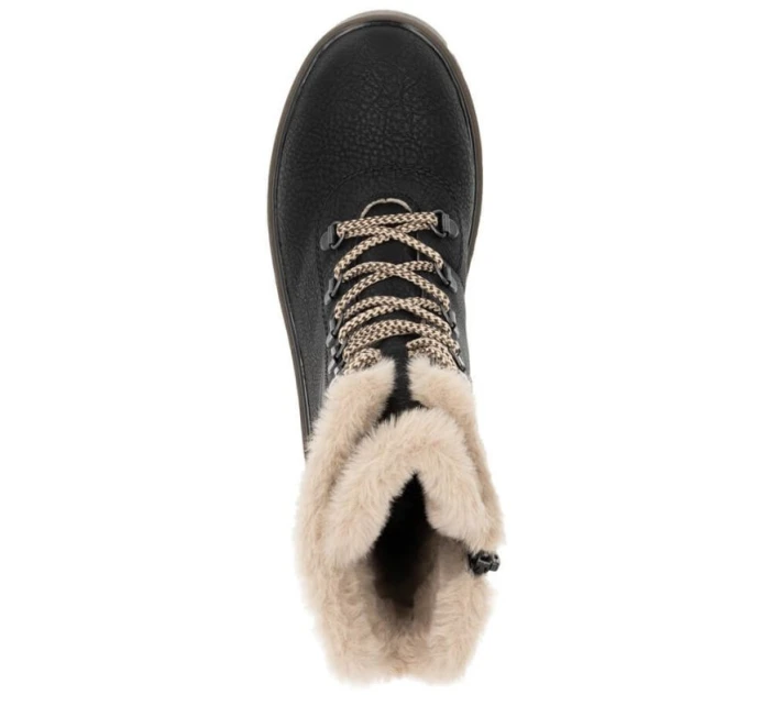 W  boty s kožešinou model 20810158 - Rieker