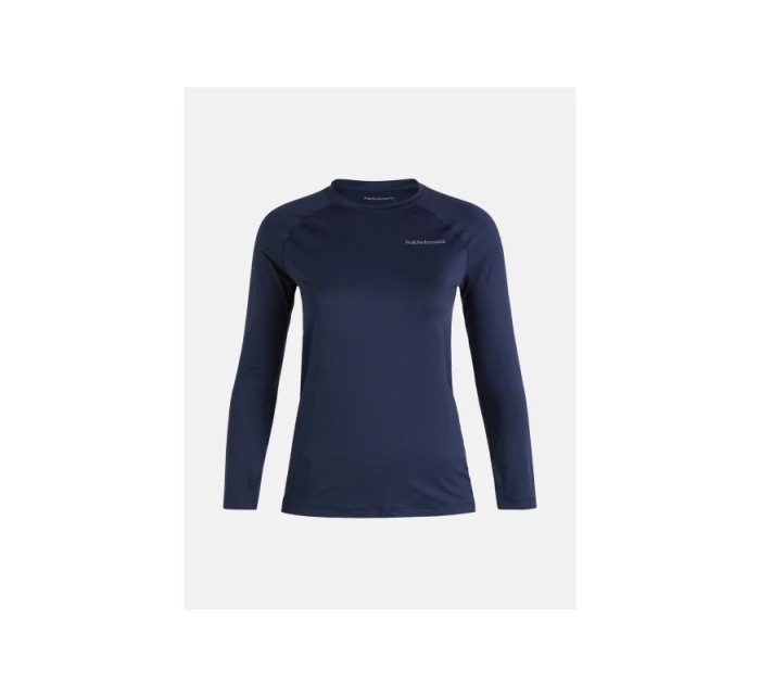 Termo tričko Peak Performance W Spirit Crew modré Termo tričko Peak Performance W Spirit Crew modré