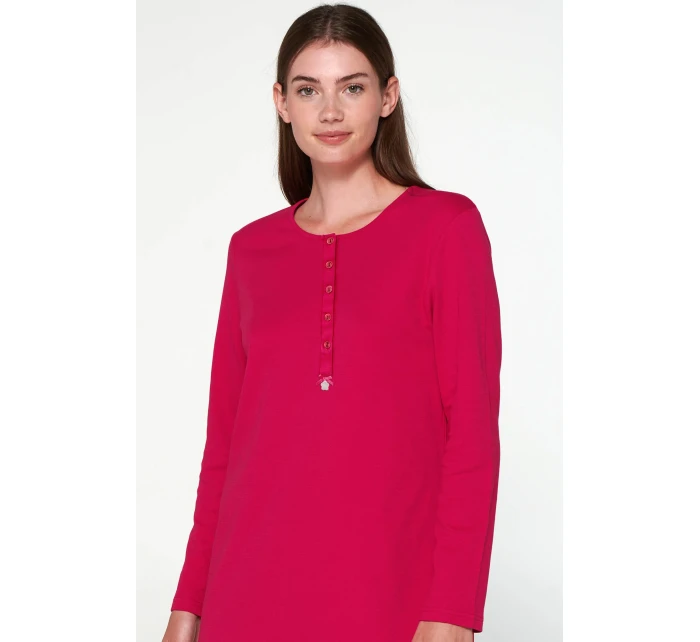 Vamp - Bavlněná noční košile s knoflíky 21935 - Vamp Vamp - Bavlněná noční košile s knoflíky 21935 - Vamp