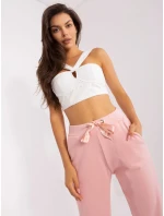 EM DR HS 21 tepláky 549.37 světle růžová