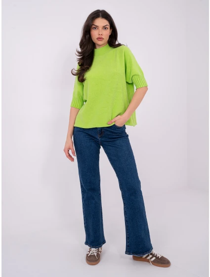 Jumper MI SW 0512.77 limetkově zelený Jumper MI SW 0512.77 limetkově zelený