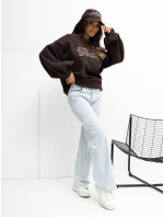 Bluza RV BL model 21777655 ciemny brązowy - FPrice Bluza RV BL model 21777655 ciemny brązowy - FPrice