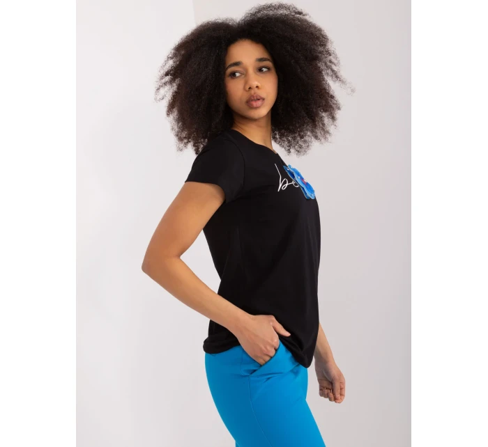 Bluzka RV BZ model 19734938 czarny - FPrice Bluzka RV BZ model 19734938 czarny - FPrice