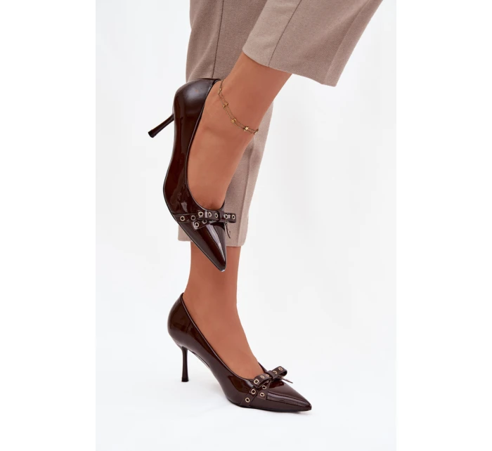 Lodičky na jehlovém podpatku model 221176 Step in style Lodičky na jehlovém podpatku model 221176 Step in style