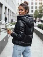 Dámská prošívaná přechodová bunda LOLAROSE černá FashionStreet TY3684