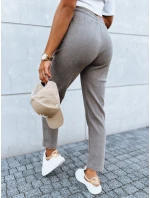 Dámské tmavě béžové tepláky Dstreet model 21970901 - FashionStreet