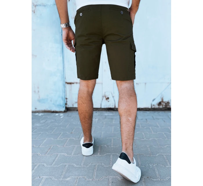 Pánské zelené šortky model 21977572 - Dstreet Pánské zelené šortky model 21977572 - Dstreet