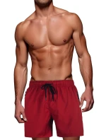 Pánské šortky bordó Dstreet model 21989780 - FashionStreet