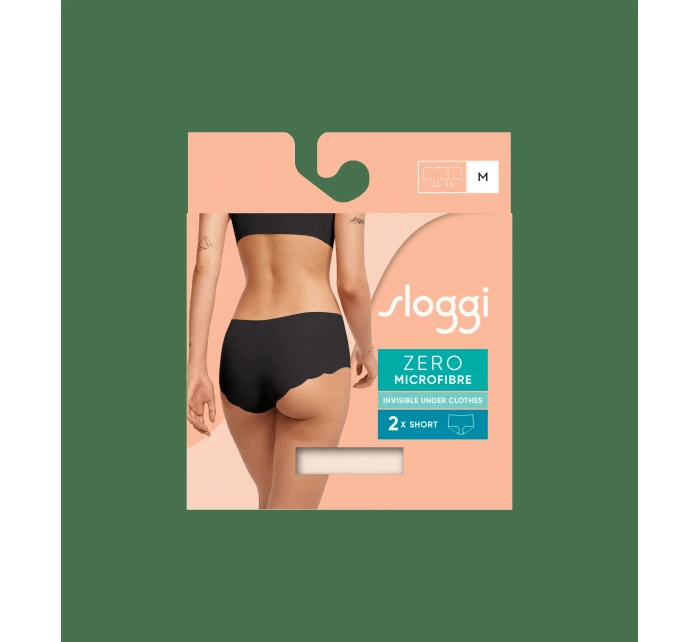Dámské kalhotky ZERO Microfibre 2.0 Short 2P    model 18350481 - Sloggi