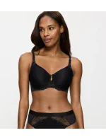 Dámská podprsenka Wild Azalea Florale W01 - BLACK - černá 0004 - TRIUMPH