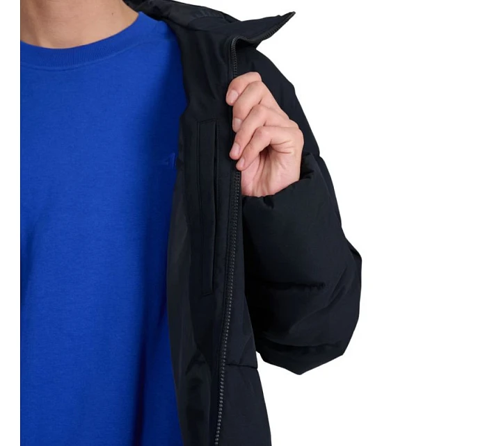 Pánská péřová bunda 4F M0710 deep black 4FWAW25TDJAM0710 20S pánské