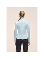 Dámské tričko CASALL Serene Half Zip Long Sleeve, modrá barva