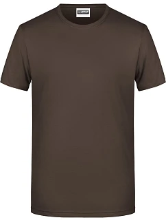 Daiber 8008 Pánské tričko z bio bavlny 02.8008 brown