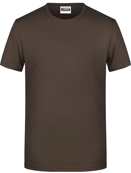 Daiber 8008 Pánské tričko z bio bavlny 02.8008 brown Daiber 8008 Pánské tričko z bio bavlny 02.8008 brown