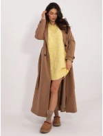 Sweter AT SW model 21808001 jasny żółty - FPrice Sweter AT SW model 21808001 jasny żółty - FPrice