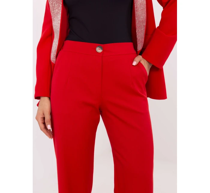 Spodnie LK SP model 20710150 czerwony - FPrice Spodnie LK SP model 20710150 czerwony - FPrice