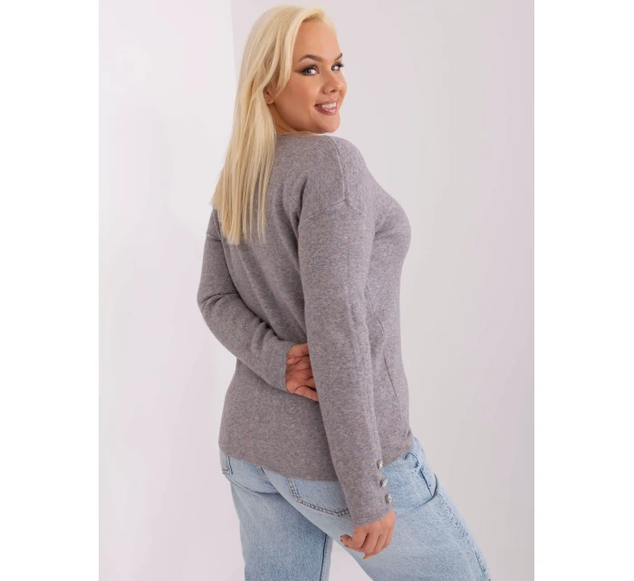 PM SW PM1020 Svetr.12P tmavě šedá