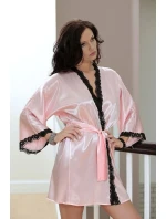 Dámský župan Viola light pink - DKAREN Dámský župan Viola light pink - DKAREN
