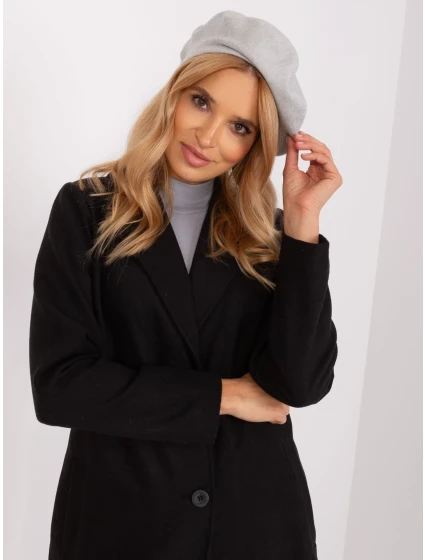 Czapka AT CZ model 18949308 jasny szary - FPrice Czapka AT CZ model 18949308 jasny szary - FPrice