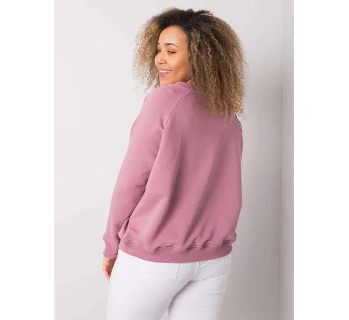 Mikina RV BL 6326.02X tmavě růžová