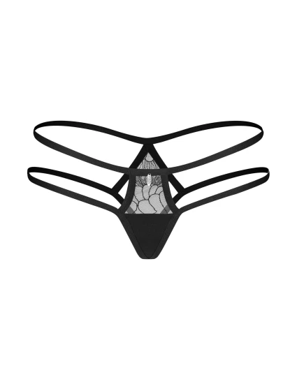 Dámské kalhotky Arrowel černé - Obsessive