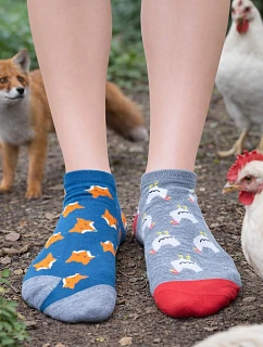 SOXO DOBRÉ VĚCI NOHY SE NEDAJÍ SPÁROVAT - LIŠKY A SLEPICE