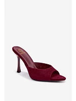 Klapky na podpatku model 228980 Step in style Klapky na podpatku model 228980 Step in style