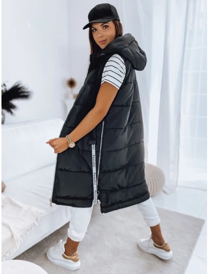 SKYLER dámská prošívaná vesta černá FashionStreet TY3196