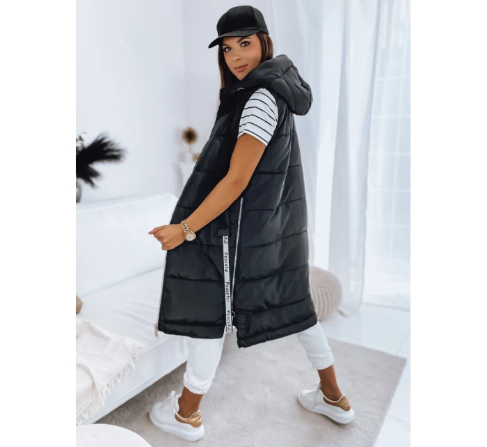 SKYLER dámská prošívaná vesta černá FashionStreet TY3196