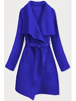 Dámský minimalistický chrpový kabát (747ART)