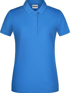 Daiber 8009 Dámské piqué polo z bio bavlny 02.8009 cobalt