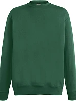 Fruit of the Loom Lightweight Set-In Sweat Pánská mikina 16.2156 bottle green