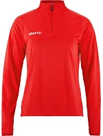Craft Teamwear Evolve 2.0 Half Zip W Dámská tréninková bunda s 1/4 zipem 82.4761 bright red Craft Teamwear Evolve 2.0 Half Zip W Dámská tréninková bunda s 1/4 zipem 82.4761 bright red