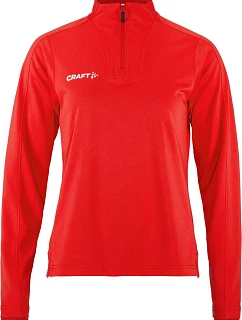 Craft Teamwear Evolve 2.0 Half Zip W Dámská tréninková bunda s 1/4 zipem 82.4761 bright red