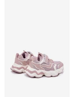 Dětské tenisky na silné podrážce růžové model 21692414 - Boto