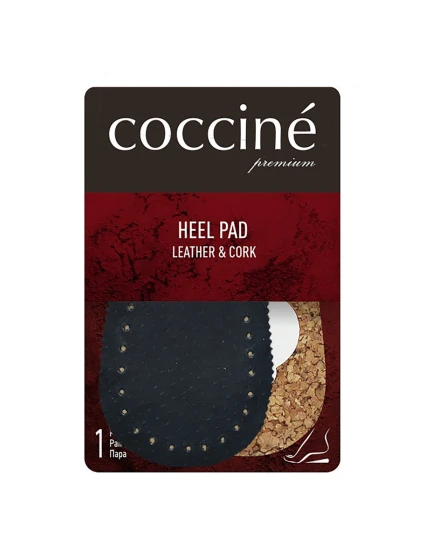 Coccine Heel Pad Corck And Leather Black