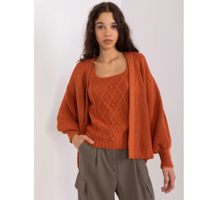 Sada BA KMPL 8019.20 tmavě oranžová