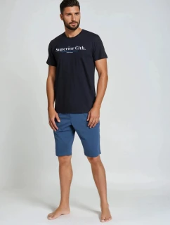 Pyžamo Zed 38366-99X Černá a grafitová - Henderson