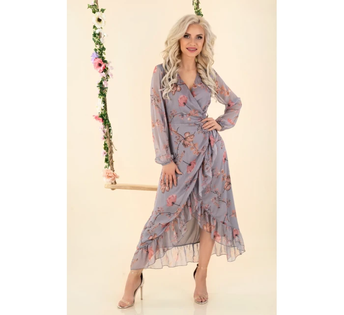 Šedé šaty Bethiela - Merribel Šedé šaty Bethiela - Merribel