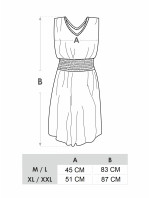 Yoclub Dámské krátké letní šaty UDK-0005K-A100 Multicolour