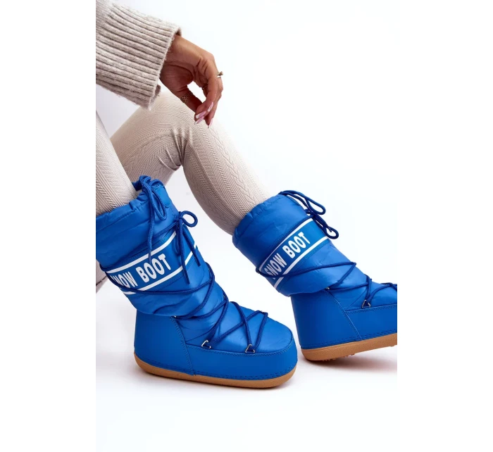 Dámské vysoké boty do sněhu Blue Venila Dámské vysoké boty do sněhu Blue Venila