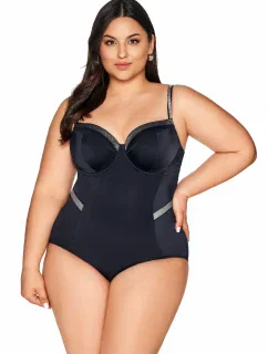 Plavky s plnými košíčky Ava SKJ 63 Black