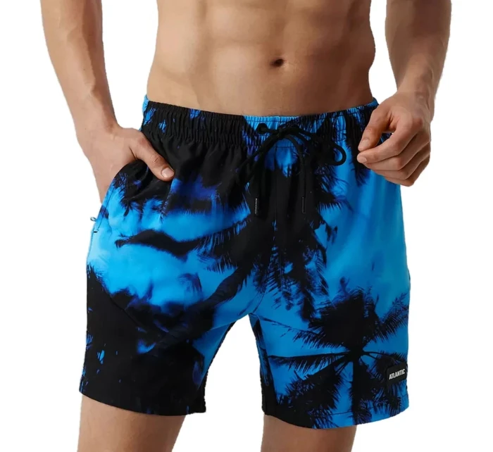 Pánské plavky model 21098111 blue - Atlantic Pánské plavky model 21098111 blue - Atlantic