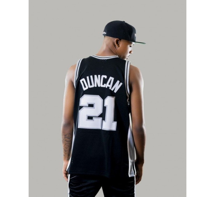 Mitchell & Ness NBA Swingman San Antonio Spurs Tim Duncan dres SMJYGS18208-SASBLCK98TDU pánské