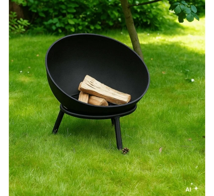 ZAHRADNÍ KRB KAPPA Ø60 ČERNÝ
