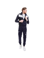 Unisex tepláková souprava Givova Visa v tmavě modré a bílé barvě 0403