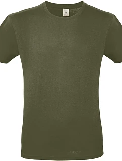 B&C #E150 Tričko 01.001T urban khaki