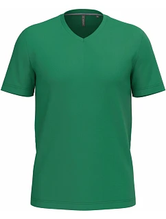 Kariban K 357 Pánské tričko s výstřihem do V 20.K357 kelly green