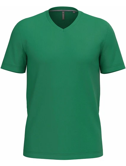 Kariban K 357 Pánské tričko s výstřihem do V 20.K357 kelly green Kariban K 357 Pánské tričko s výstřihem do V 20.K357 kelly green