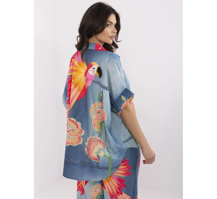 Košile DHJ KS  modrá model 21003871 - FPrice